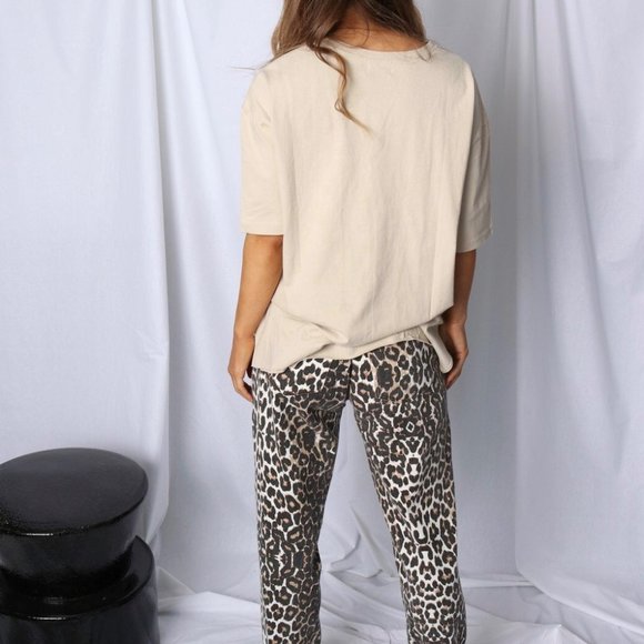 Brand New Women's Leopard Print Jeans (Sizes 12, 14) - Picture 2 of 3